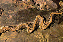 Desert River, Arizona.  1972